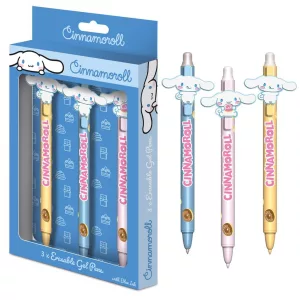 Cinnamoroll - Erasable Gel Pen (3 Pack)-SR2510465