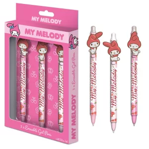 My Melody - Erasable Gel Pen (3 Pack)-SR2510533
