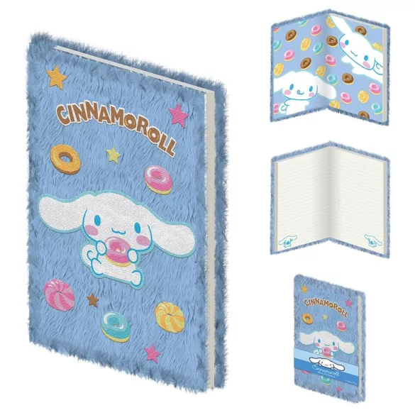 Cinnamoroll - A5 Plush Casebound Notebook-SR2501685