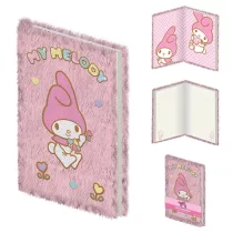 My Melody - A5 Plush Casebound Notebook-SR2501687