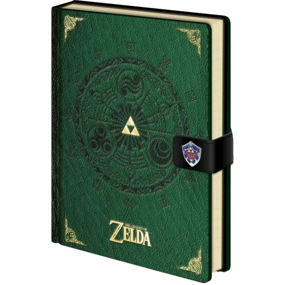 The Legend of Zelda - A5 Premium Notebook - Medallion-SR72444