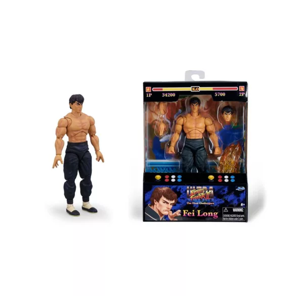 Street Fighter II - Action Figure - Fei Long-9334217314R00