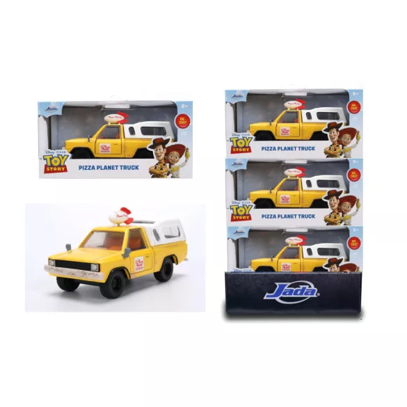 Toy Story Pizza Planet Truck modellautó (1:32, 13,5 cm)