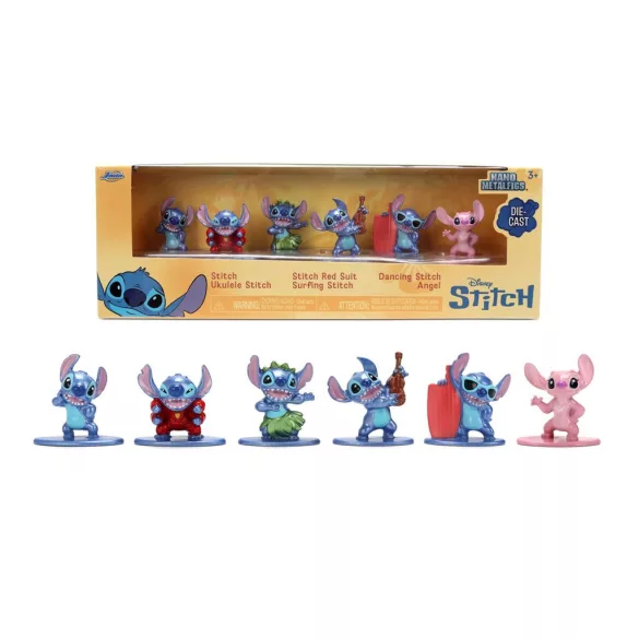 Lilo & Stitch - Nano Figures, 6-Pack - Stitch & Angel-9336325314R00