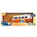 Lilo & Stitch modellautó – 1961 VW Bus Stitch figurával