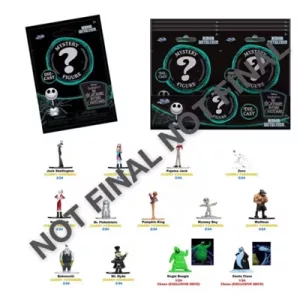 The Nightmare Before Christmas - Nano Figures Blindpacks, 13-sort. (CDU of 24)-9337348314R20