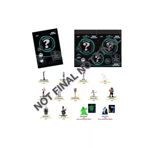 The Nightmare Before Christmas - Nano Figures Blindpacks, 13-sort. (CDU of 24)-9337348314R20