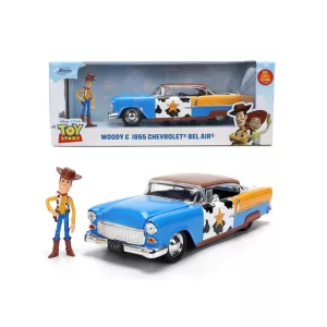 Toy Story Woody 1955 Chevrolet Bel Air fém modellautó 1:24