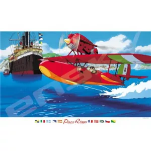 Porco Rosso - Jigsaw Puzzle (1000 Pieces) - Savoia in the Sky-ENSKY-50737