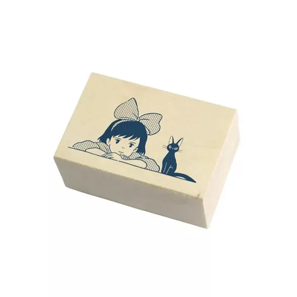 Kiki's Delivery Service - Wooden Stamp - Kiki & Jiji-BEVERLY-12921