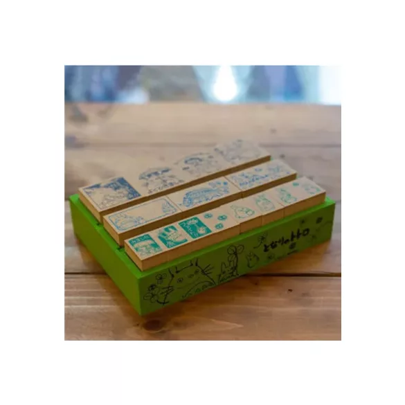 My Neighbor Totoro - Premium Wooden Stamp Set (Japanese) - Congratulation-BEVERLY-12489