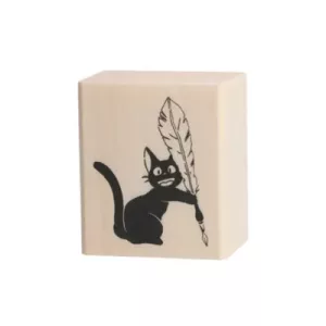 Kiki's Delivery Service - Wooden Stamp - Jiji & Fountain Pen-BEVERLY-12922