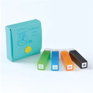 My Neighbor Totoro - Coloured Stamp Set - Totoro & Catbus & Soot Sprite-BEVERLY-12992