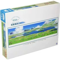 Howl's Moving Castle - Panorama Jigsaw Puzzle (950 Pieces) - Howl's Secret Garden-ENSKY-15428