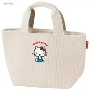 Hello Kitty - Corduroy Cooler Hand Bag-SKATER-HK-68041