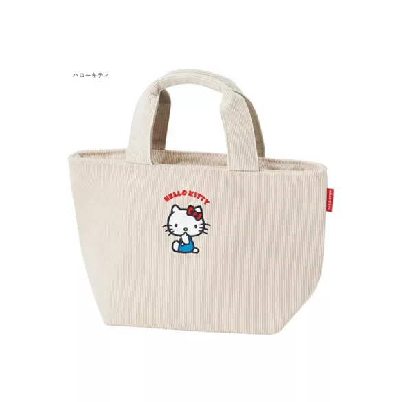 Hello Kitty - Corduroy Cooler Hand Bag-SKATER-HK-68041