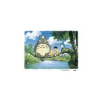 My Neighbor Totoro - Jigsaw Puzzle (150 Pieces) & Easel - Fishing-ENSKY-50063