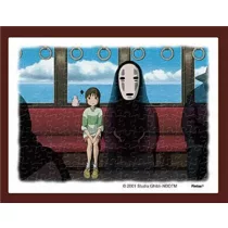 Spirited Away - Jigsaw Puzzle (150 Pieces) & Easel - Chihiro & No Face on the Train-ENSKY-50065