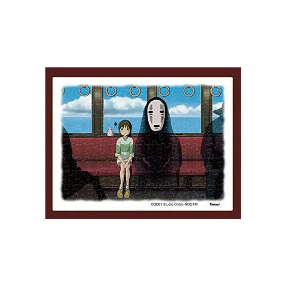 Spirited Away - Jigsaw Puzzle (150 Pieces) & Easel - Chihiro & No Face on the Train-ENSKY-50065