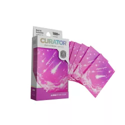 Curator® Masterworks Sleeves: Glimmer [pink] (Matt Olson)-ONB-CU0048
