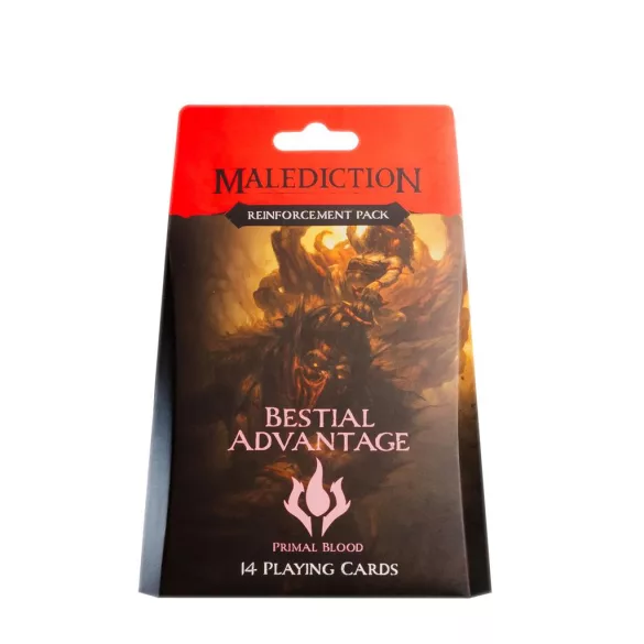 Malediction - Reinforcement Pack - Bestial Advantage-MAL-RFP03-PRI