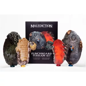 Malediction - Punchboard Terrain Set-MAL-TRR-01