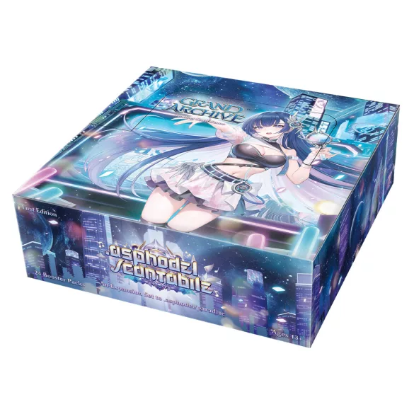 Grand Archive TCG: .asphodel/cantabile 1st Edition Booster Display (24 Boosters) - EN-GA26B11-EN