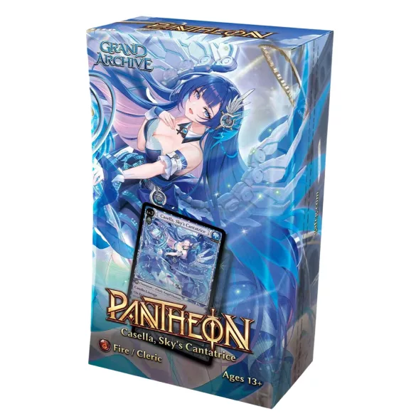Grand Archive TCG: .asphodel/cantabile Pantheon Deck Set (4 Decks) - EN-GA26CBLPD-EN