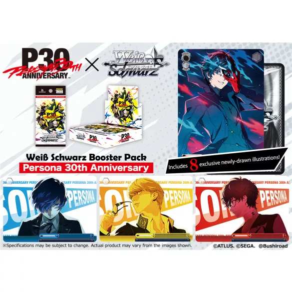 Weiß Schwarz - Persona 30th Anniversary Booster Display (10 Packs) - EN-WSE-PRS-S138-BP