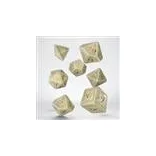 Elvish Shimmering beige & copper Jumbo Dice Set-SJELV01