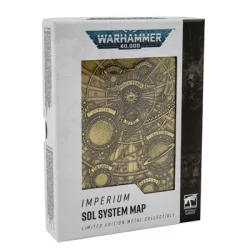 Warhammer 40,000 - Collectible Metal Map - Sol System-1256241