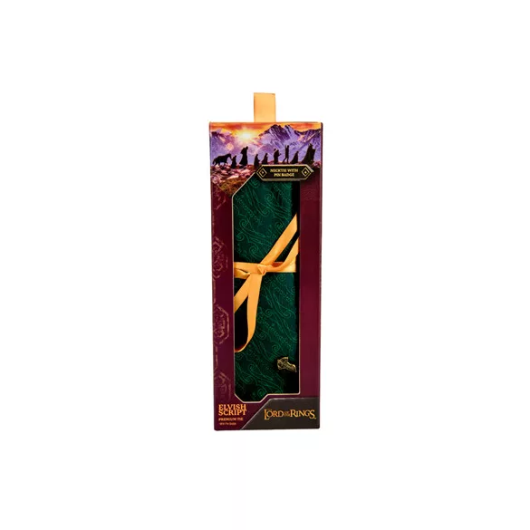The Lord of the Rings - Tie & Pin - Elvish Script-1192736