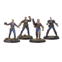 Fallout: Miniatures - Male Hero Vault Dwellers (Plastic) - EN-MUH1620201