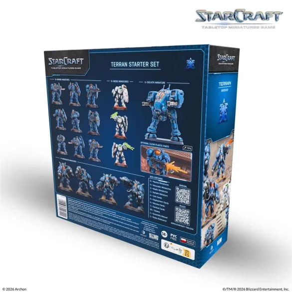 StarCraft® The Miniatures Game - Terran Starter Set - EN-SCMG0006