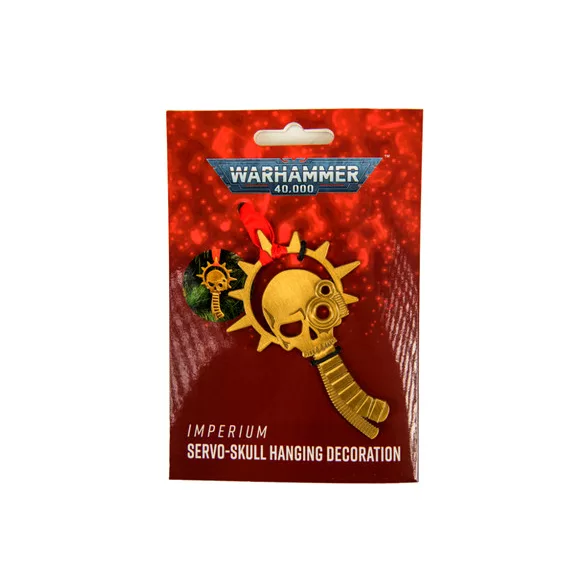 Warhammer 40,000 - Hanging Decoration - Servo Skull with Halo-1207803