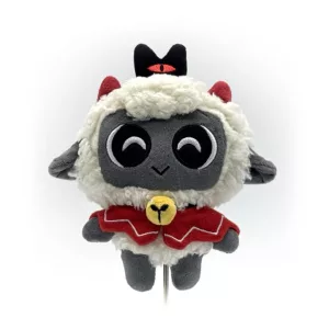 Cult of the Lamb - Youtooz Plush Keychain (5 Inch) - The Lamb-LAMBKEYCHAINPLUSH5IN