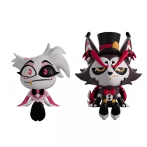 Hazbin Hotel - Youtooz Monitor Buddiez - Angel Dust and Husk-ANGELDUSTHUSKMONITORBUDDIEZ