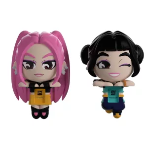 KPop Demon Hunters - Youtooz Monitor Buddiez - Mira & Zoey-MIRAZOEYMONITORBUDDIEZ