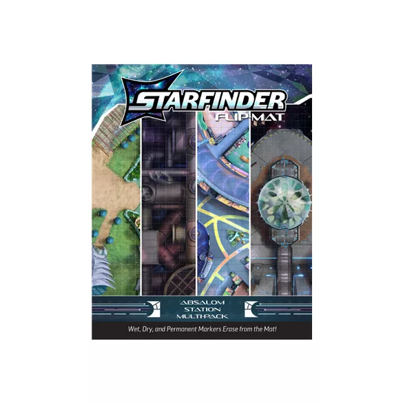 Starfinder Flip-Mat: Absalom Station Multi-Pack - EN-PZO21013-FM