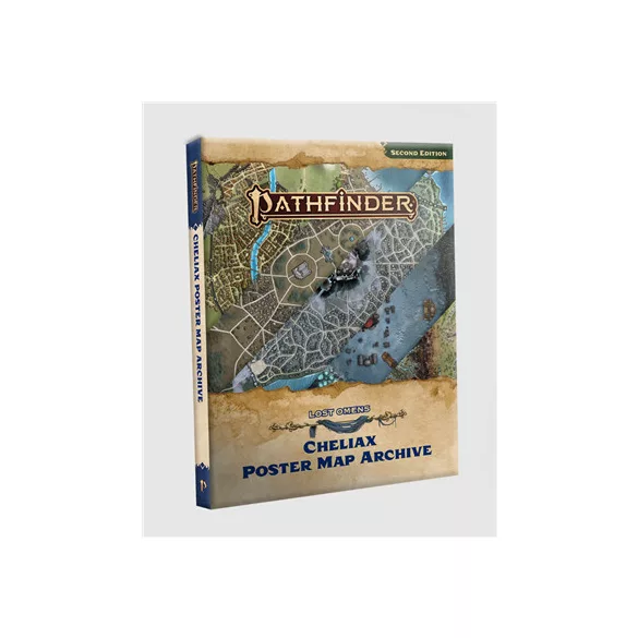 Pathfinder Lost Omens Cheliax Poster Map Archive - EN-PZO13011-MC