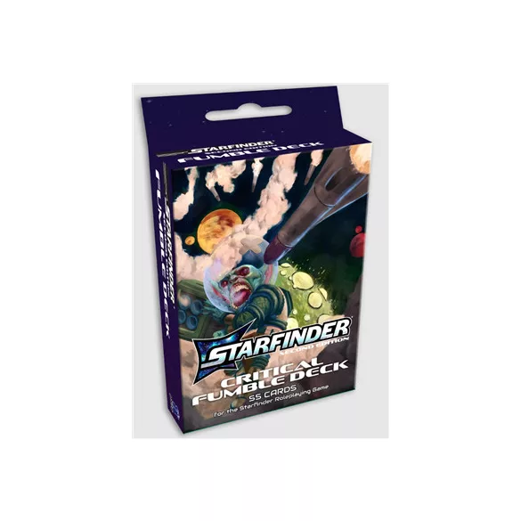 Starfinder Critical Fumble Deck - EN-PZO20007-MC