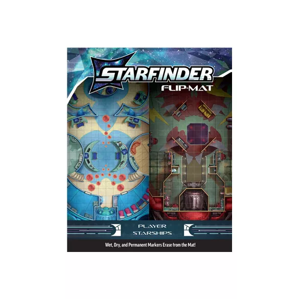 Starfinder Flip-Mat: Player Starship - EN-PZO21014-FM