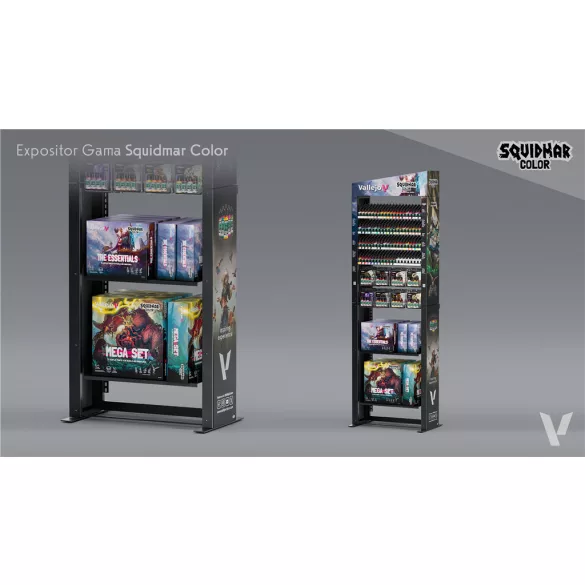 Vallejo - Complete range - Squidmar Color - 80 colors 18 ml + assorted sets & mega set-EX744FULL