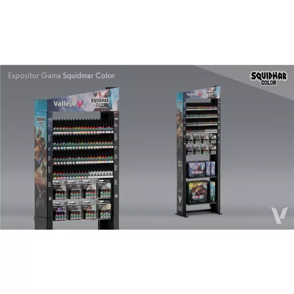 Vallejo - Complete range - Squidmar Color - 80 colors 18 ml + assorted sets & mega set-EX744FULL