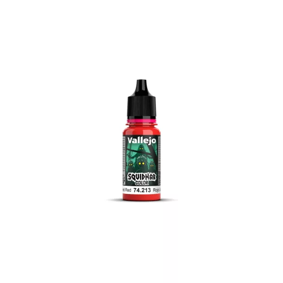 Vallejo - color - Squidmar Color 213 - Deadliest Red 18 ml-74213