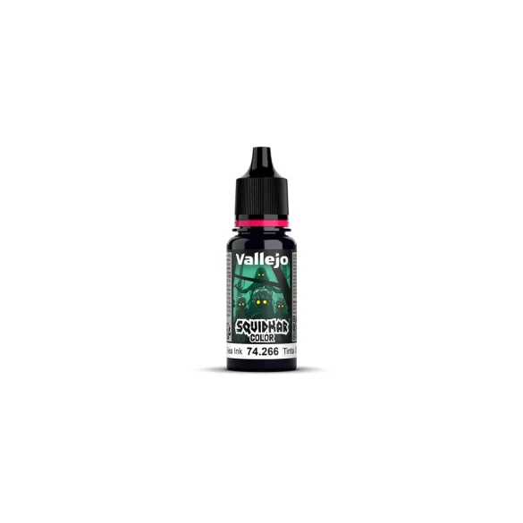 Vallejo - Ink - Squidmar Color 266 - Deep Sea Ink 18 ml-74266
