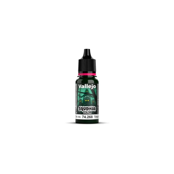 Vallejo - Ink - Squidmar Color 268 - Ork Ink 18 ml-74268