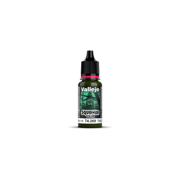 Vallejo - Ink - Squidmar Color 269 - Moss Ink 18 ml-74269