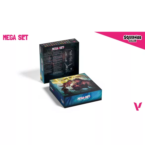 Vallejo - 72 colors set - Squidmar Color - Mega Set (72)-74302
