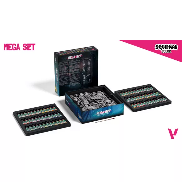 Vallejo - 72 colors set - Squidmar Color - Mega Set (72)-74302